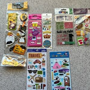Scrapbook sticker bundle